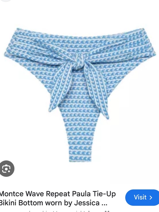 Montce Other - Montce Wave Repeat Paula Tie-Up Bikini Bottom